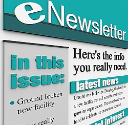 E newsletter example